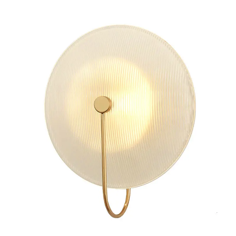

modern led Round Wall Lamp Post Modern Restaurant Hotel Aisle Corridor A Living Room Background Wall Bedroom Bedside Wall Lamp