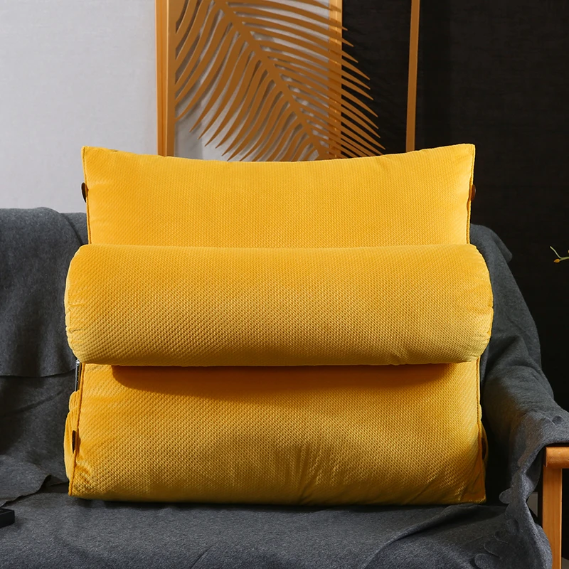 Стерео кровать диван треугольная Подушка для спины поясничная моющиеся хлопок