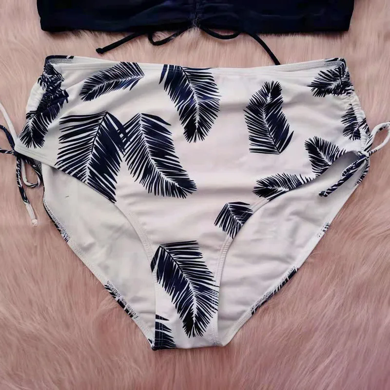 

Plus-size Flounce Bikini for Women Sexy Plus Seize Swimwear Bathing Suits Floral Printed Swimming Suits Female
