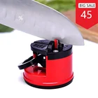 Точилка для ножей, инструмент для заточки, легко и безопасно Затачивает кухонные поварские ножи, Дамаск, точилка для ножей всасывания