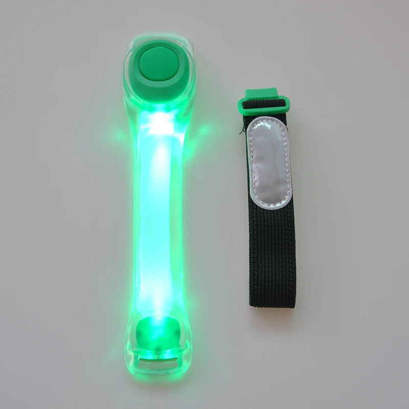 

LED Light Up Armband Adjustable Wearable Running Arm Belt Glow in The Dark for Running Walking Cycling Concert Outdoor