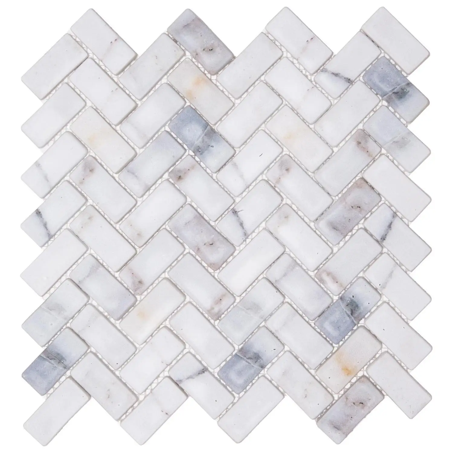 1M2 (13 шт. Плитки) Мрамор узор мозаичной плиткой Плитки | Дом и сад