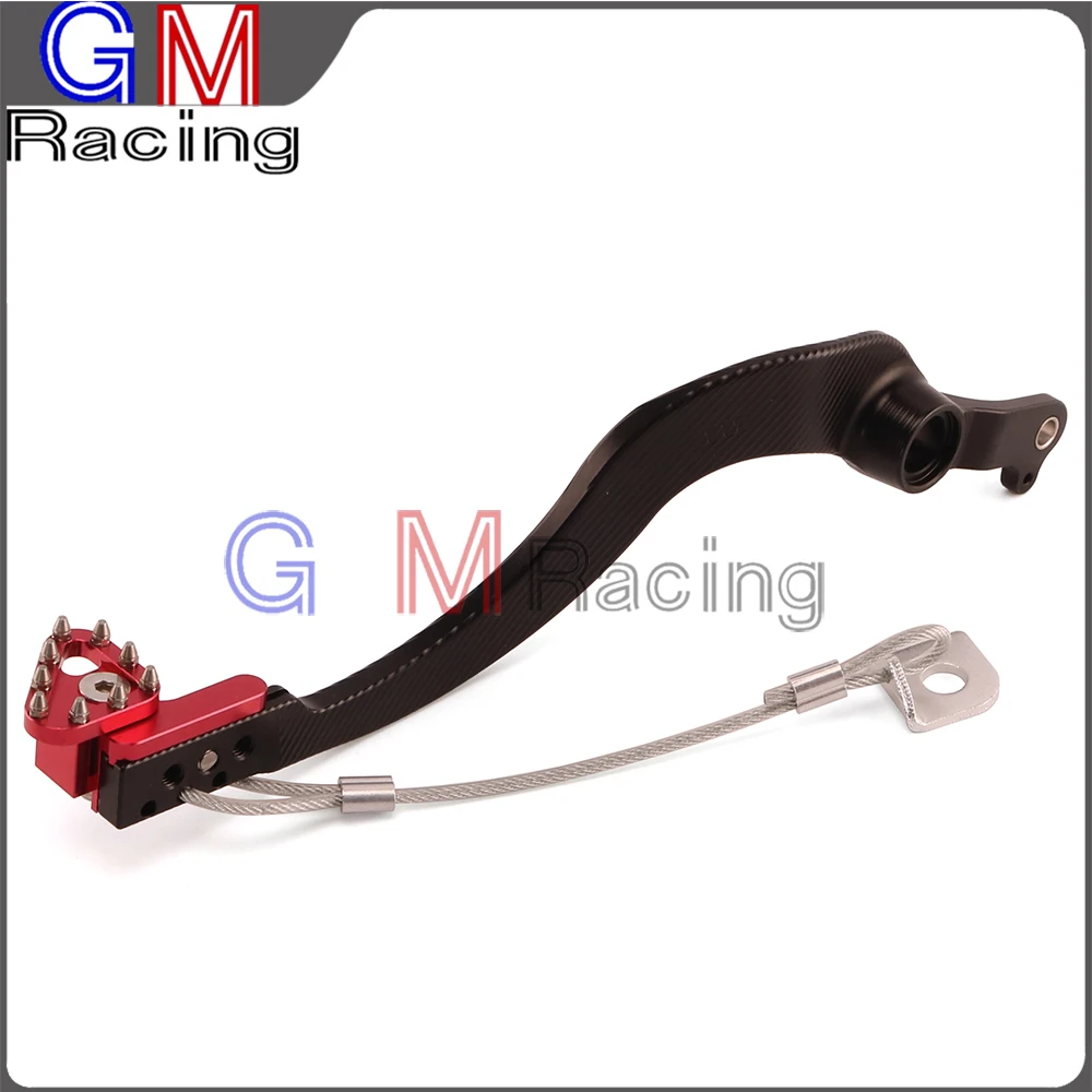 CNC кованая Flexable педаль заднего ножного тормоза рычаг для HONDA CRF250X 04 07 CRF450X 05 17 CRF 250X