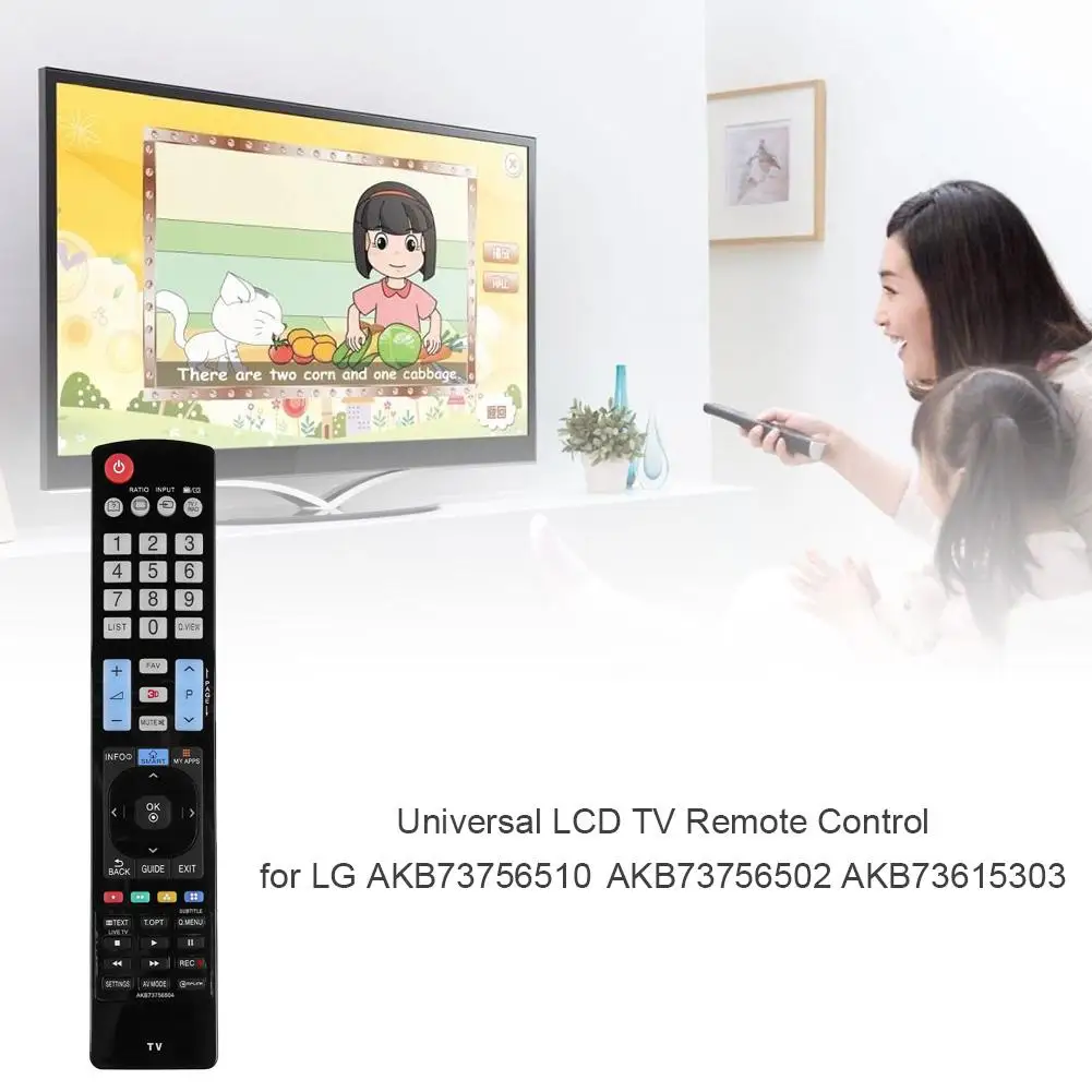 

Universal LCD TV Remote Control for LG AKB73756504 AKB73756510 AKB73756502 AKB73615303 32LM620T Replacement IPTV Remote Controll