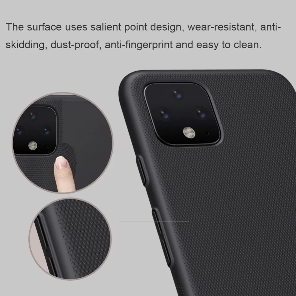 Для Google Pixel 4 3A 3 XL чехол Nillkin Супер Матовый щит ультра-тонкий PC задняя крышка чехол для телефона для Google Pixel 4 3A 3 XL чехол