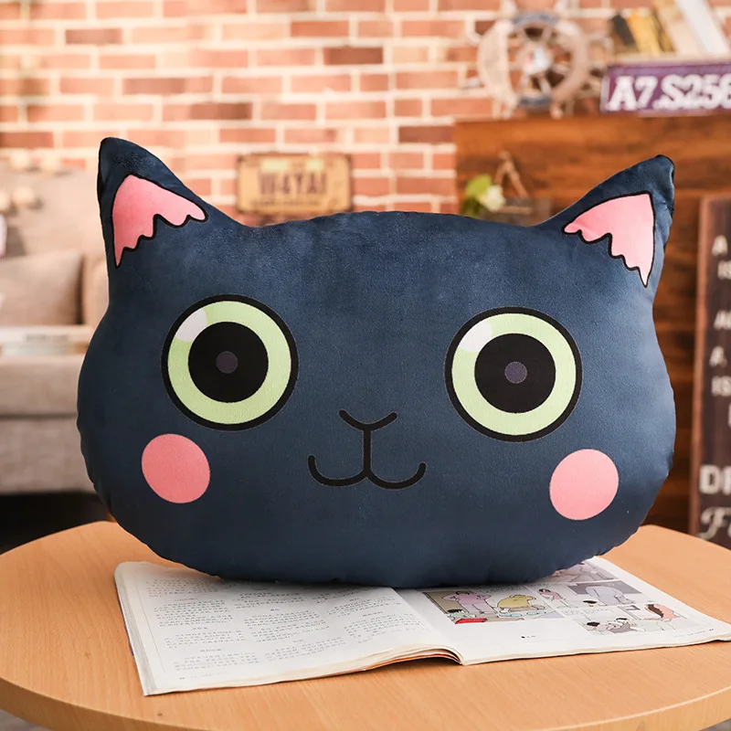 

Lovely Cartoon Silly Cat Napping Pillow Plush Toy Soft Stuffed Doll Multifunctional Bed Sofa Cushion Home Decoration Baby Gift