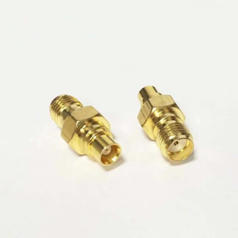 

2шт SMAK/MCXK 50ohm радиочастотные коаксиальные адаптеры SMA Гнездовой разъем для штекера