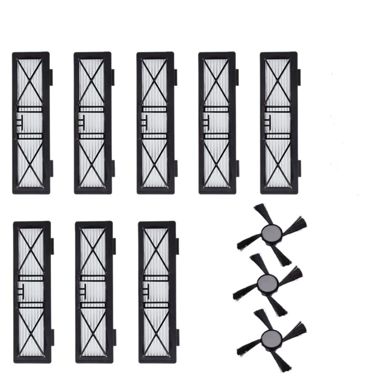 

Hepa фильтр, боковая щетка для Neato Botvac D3 D4 D5 D6 D7 D70 D75 D80 D85 подключен Botvac 75E обхват груди-80, 85, Brushe фильтры Запчасти