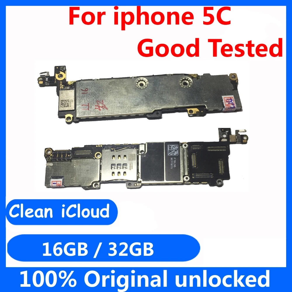 Для iphone 5C 100% оригинальная материнская плата + системная логическая IOS с полным
