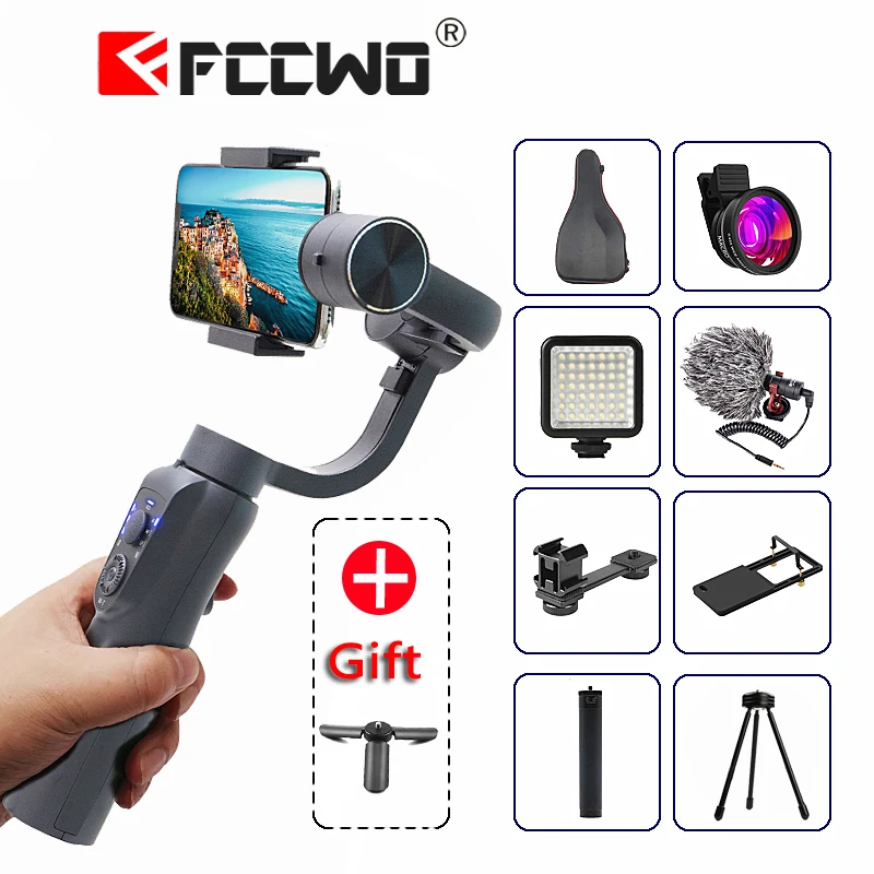 3 осевой ручной шарнирный стабилизатор активная дорожка с фокусировкой и зумом