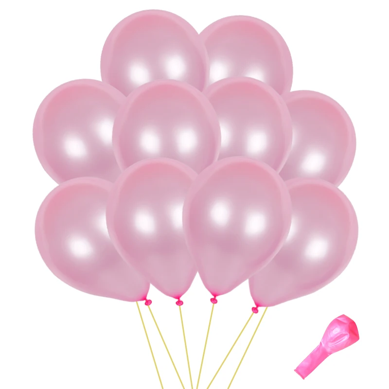 ballon10 X 10pcs 6 шт многоцветная лента из фольги для воздушных шаров 5 мм* 10 м, инструмент для воздушных шаров на свадьбу, день рождения, вечеринку, лента для завивки, рулон шариковой ленты - Цвет: ballon10 X 10pcs