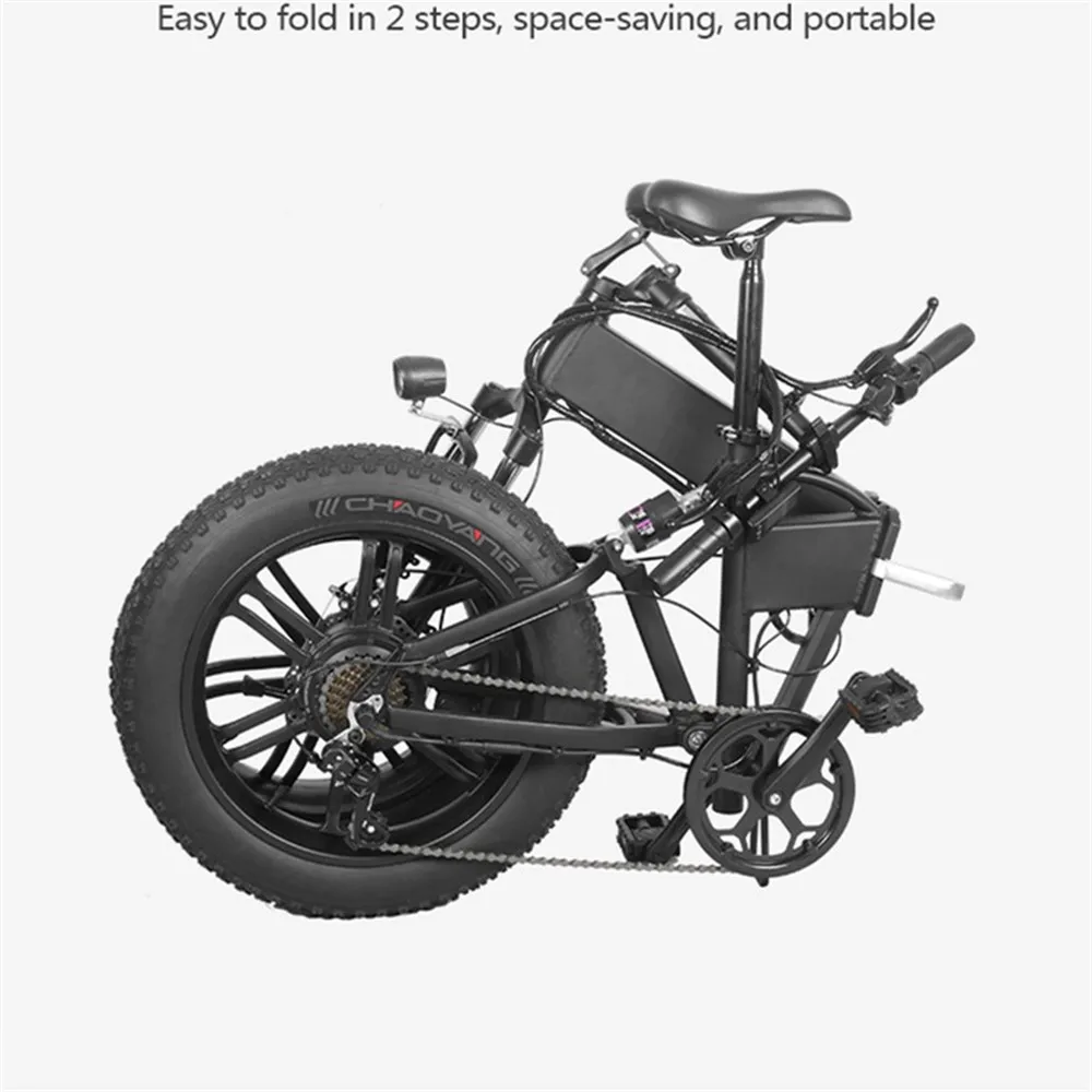 Без налога ЕС наличии 500 Вт 20 дюймов с толстыми покрышками электровелосипед 7