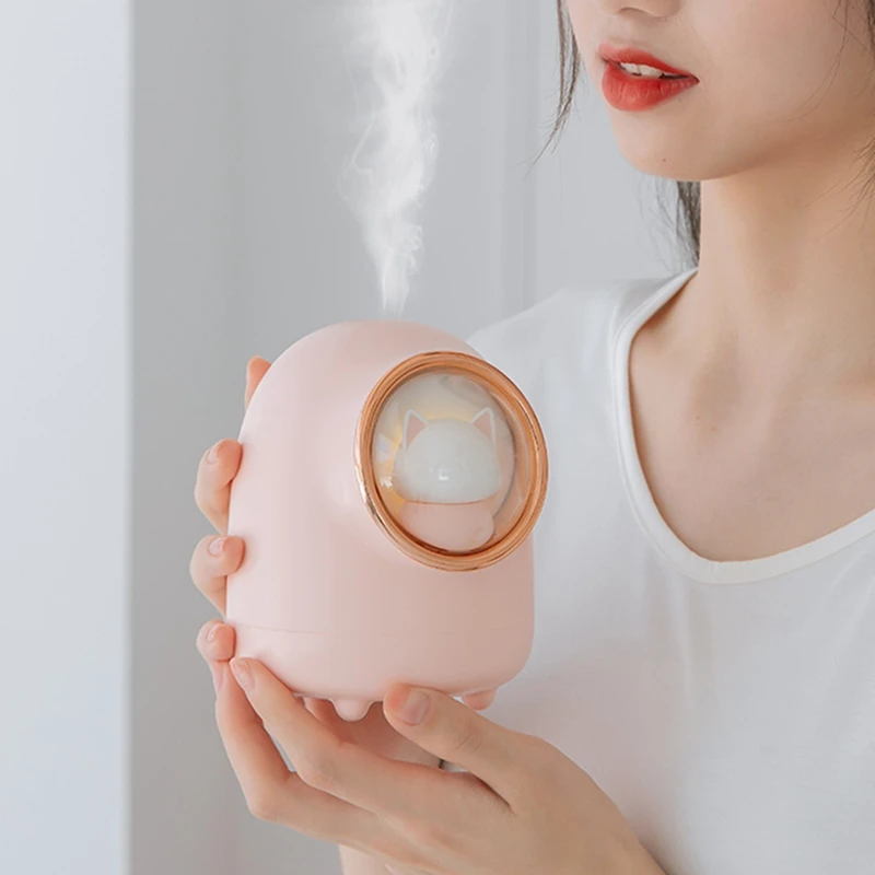 

Space Capsule Humidifier Diffuser Portable Home Office Mini Diffuser Silent Bedroom Humidifier Sprayer