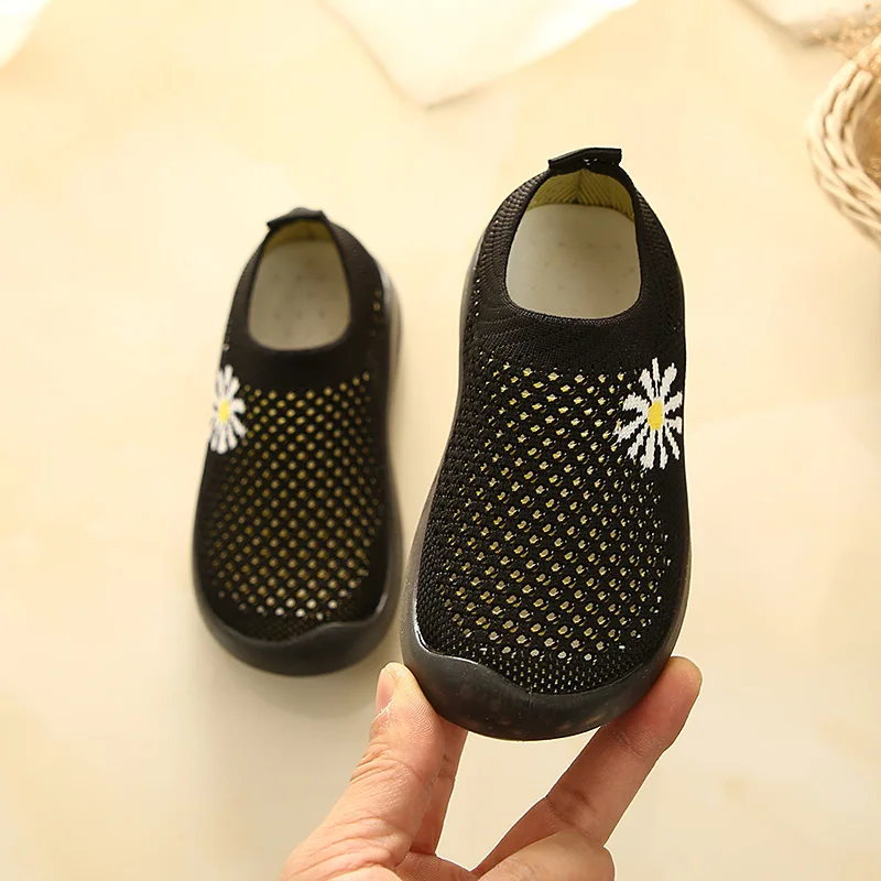 Летняя детская дышащая обувь из сетчатого материала Спортивная на каждый день в