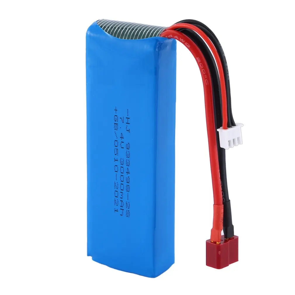 7.4V 3000Mah 2S Lipo Battery For WLToys 124018/124019/144001 1/14 4WD RC Radio Controlled Car Large-capacity Lithium Battery