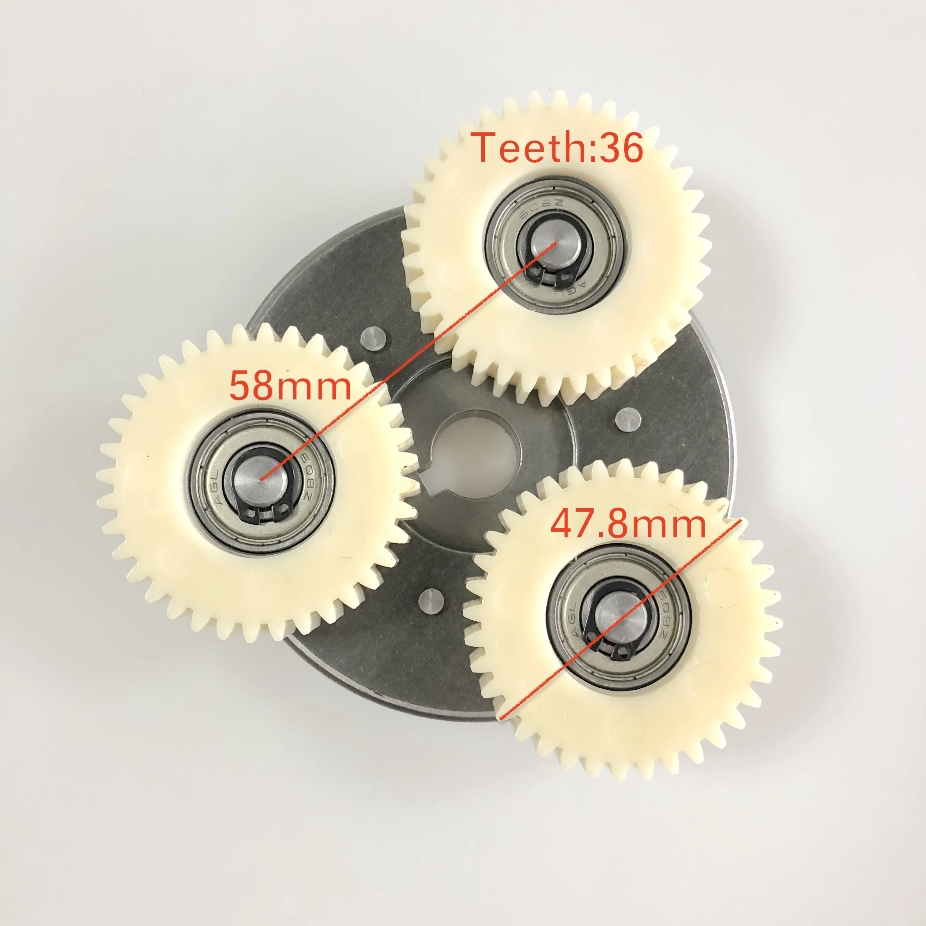 Сцепление в сборе с нейлоновой шестерней набор запасных частей для Fat Bike Gear ed Hub