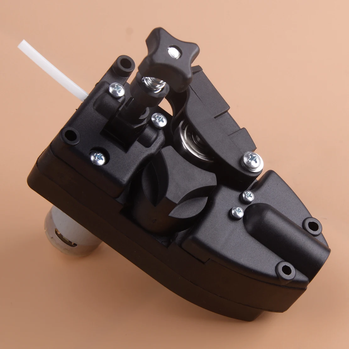 LETAOSK Black DC 24V Wire Feed Assembly Motor Electric Fit F