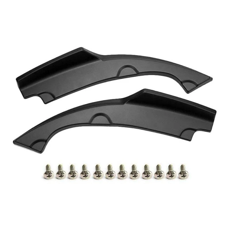 2 шт. Автомобильный задний бампер разделитель для губ нижний угол накладки