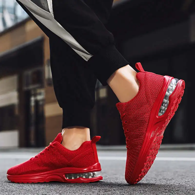

Size 12 Mesh Sneakers Anti-Skid Soled Sneakers Sport Man Brand Size 6.5 Men's Running Sport Shoes Net White Sports Shoes Tennis