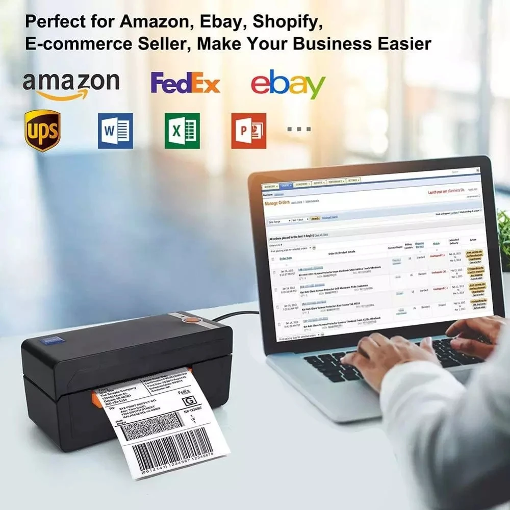 BEEPRT 4-дюймовая стандартная с держателем для этикеток USPS Ebay Etsy Shopify 4 × 6 принтер |