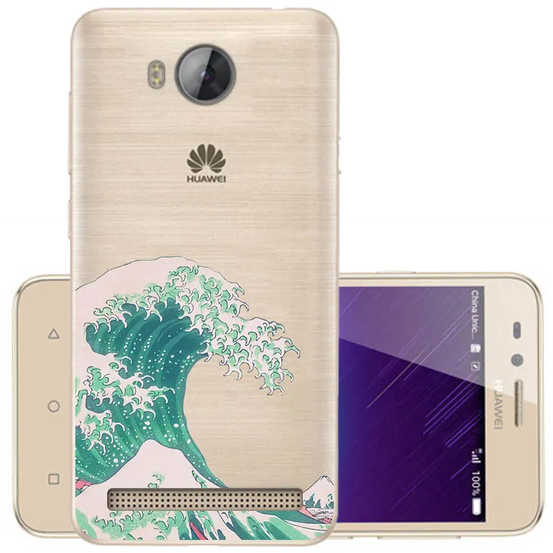 CROWNPRO чехол для huawei Y3 II, мягкий силиконовый чехол с рисунком для huawei Y3 II, чехол для телефона Y3 2/Y3II-U22/LUA-U22/Lua-L21 - Цвет: KTL