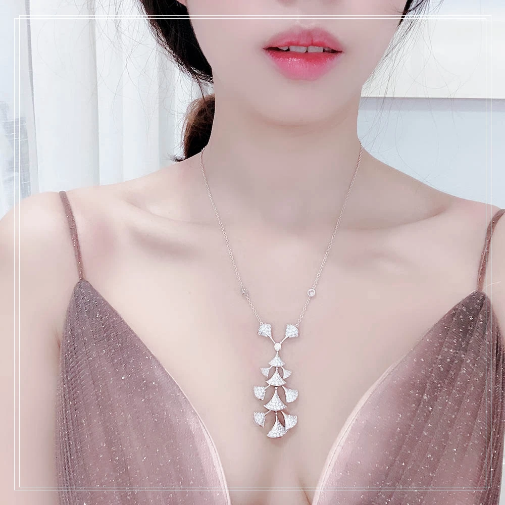 2021 модное Трендовое простое атмосферное женское ожерелье для танвечерние