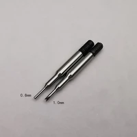 stainless steel spare tips pins for spring bar tool bergeon 6767 f 7767 1 0mm 0 8mm