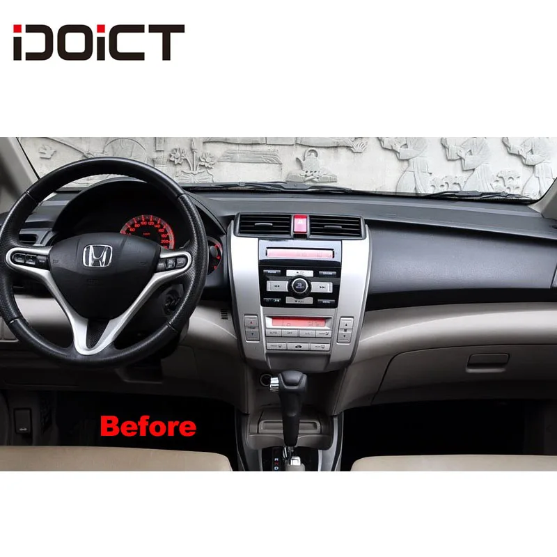 Автомобильный DVD-плеер IDOICT Android 8 1 GPS навигация мультимедиа для Honda CITY