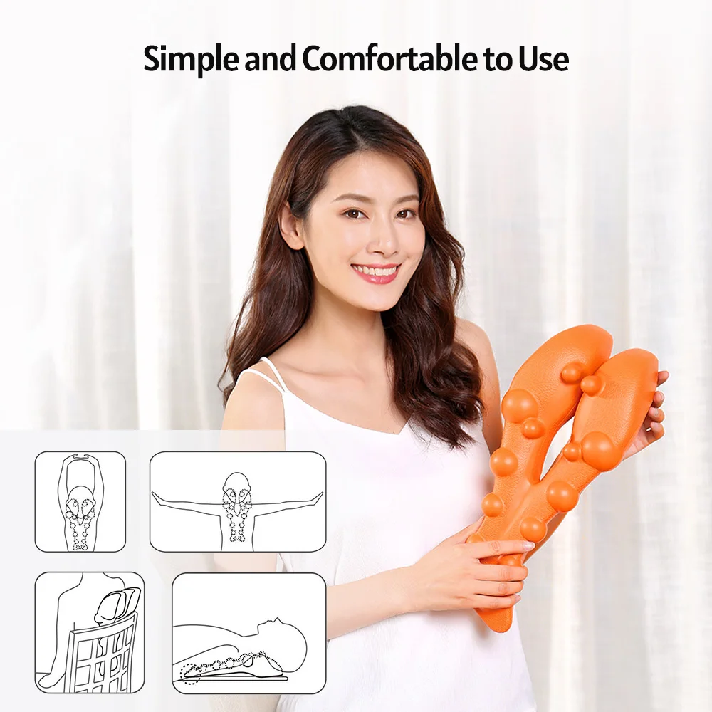 Массажная доска для шейного позвонка устройство растяжки спины прямой