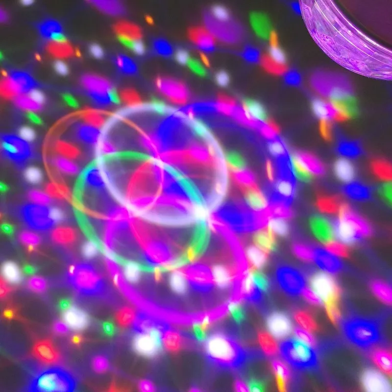 

Six Modes Disco Ball Light E27 Bluetooth Speaker RGB Stage Lighting Effect Auto Rotating Magic KTV Wedding Decor LED Stage Light