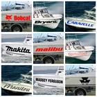 Модные наклейки bobcat, автомобильные виниловые наклейки, крутой декор для окон автомобиля, горячие продажи