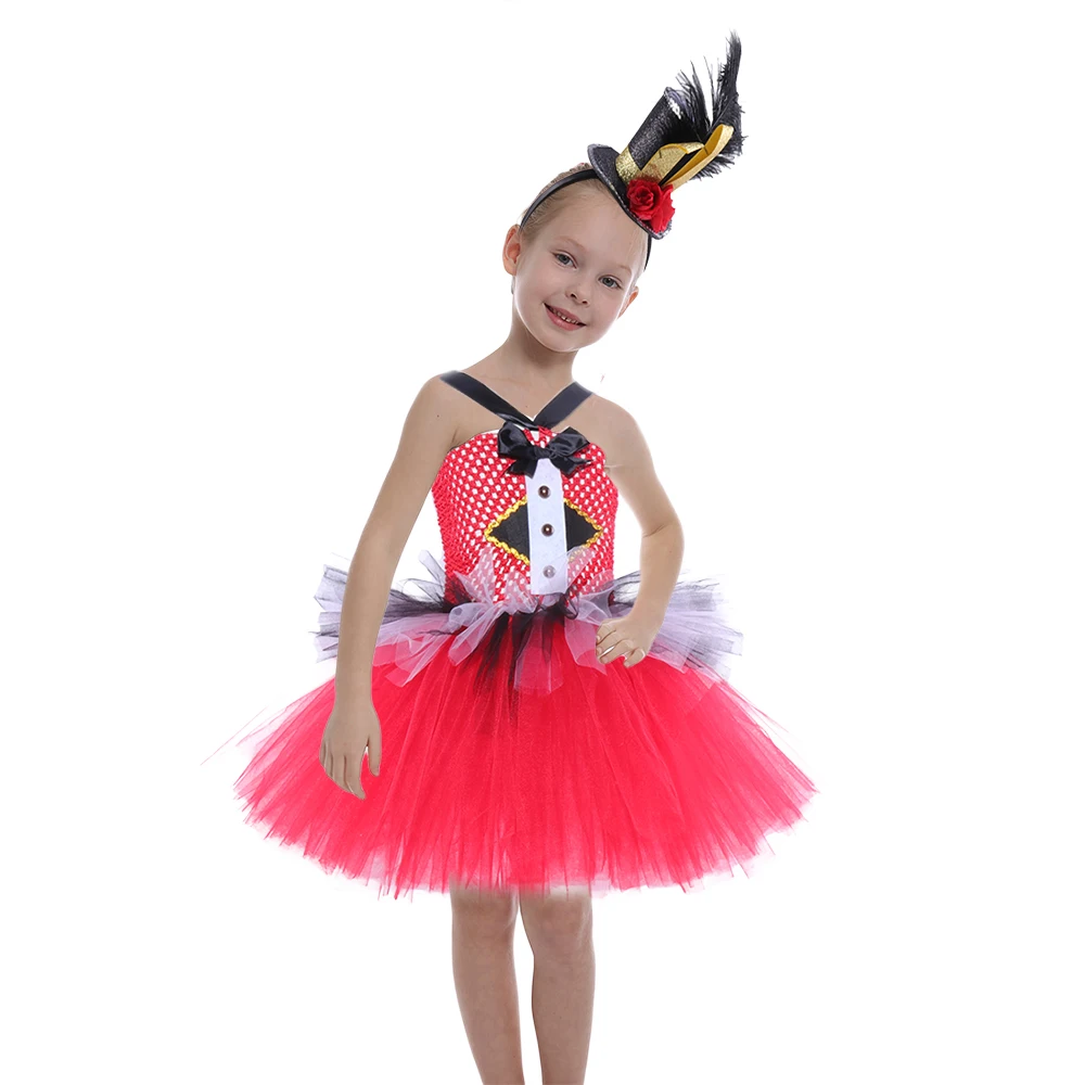 Cute Cartoon Girls Party Dress Baby Kids Cosplay Elmo Tutu Dresses Christmas Costume Children New Year Pageant Ball Gown | Детская