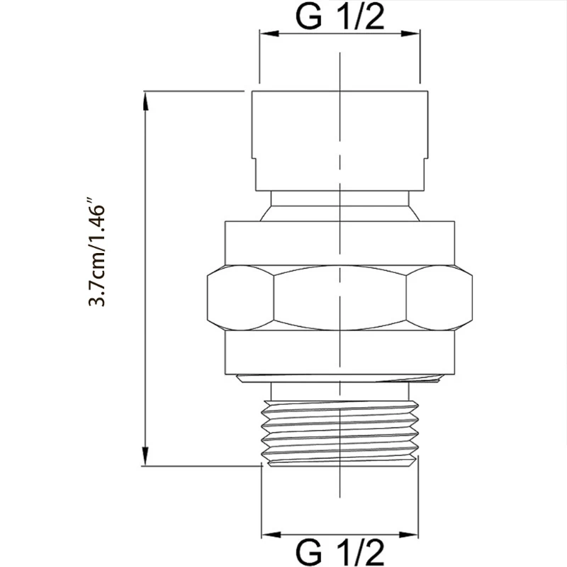 Шарнир для душа и ванны медный переходник шаровой шарнир Регулируемый