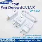 Адаптер для быстрой зарядки, 9 В, 1,67 а, с Micro USB-кабелем