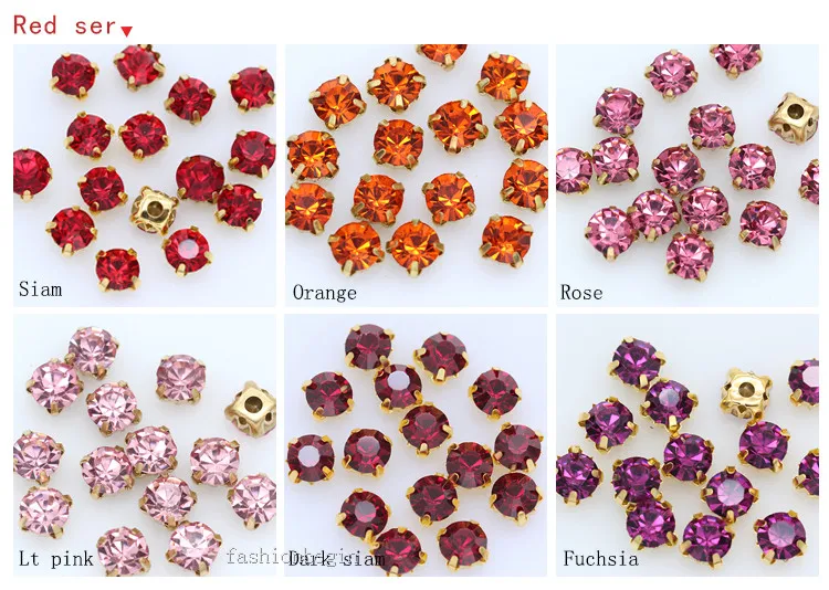 100p 3 мм цветные стразы для пришивания из хрусталя бриллиантовые украшения