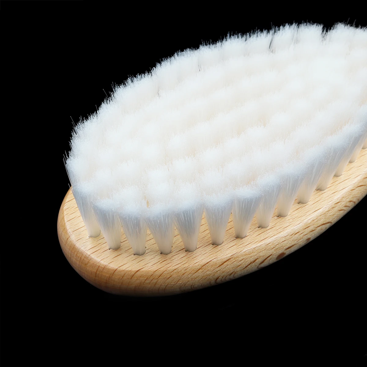 Щетка Парикмахерская с деревянной ручкой из мягкого волокна щетка для чистки шеи