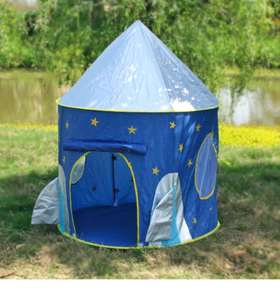 Детская палатка Tipi палатка 3 в 1 космический корабль Дети Tipi ракета корабль сухой бассейн детский дом космическая юрта мяч коробка ребенок вигвама игрушки