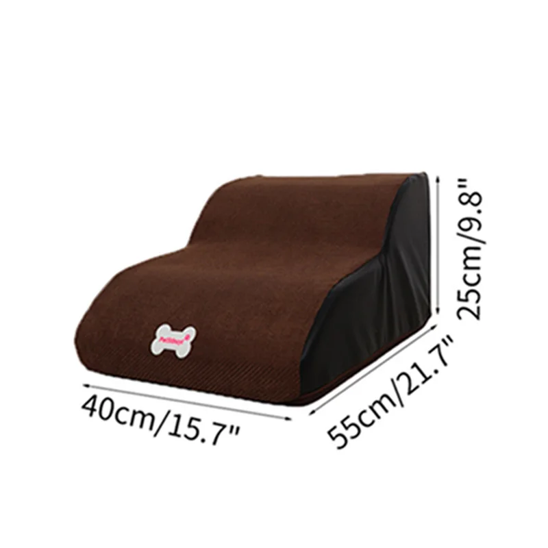 2 шага лестница для домашних животных домик собак кровать съемные Нескользящие