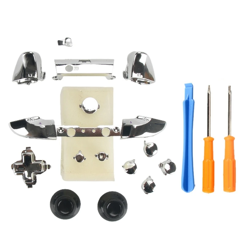 Кнопки LB и RB бампер спусковой кнопки Mod Kit для X Box One контроллера Xbox S аналогового