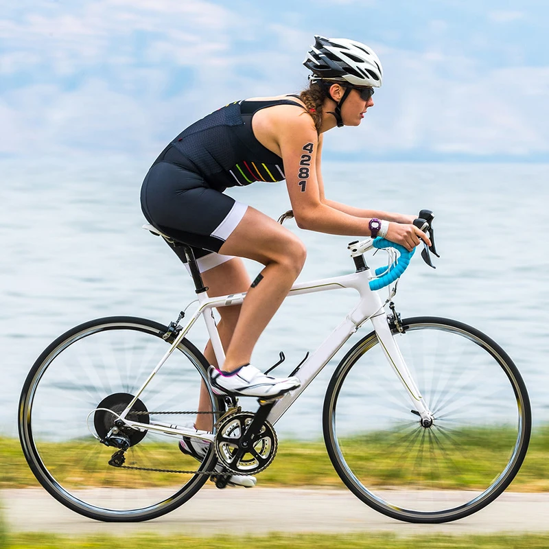 Женский велосипедный комбинезон для триатлона индивидуальный костюм плавания