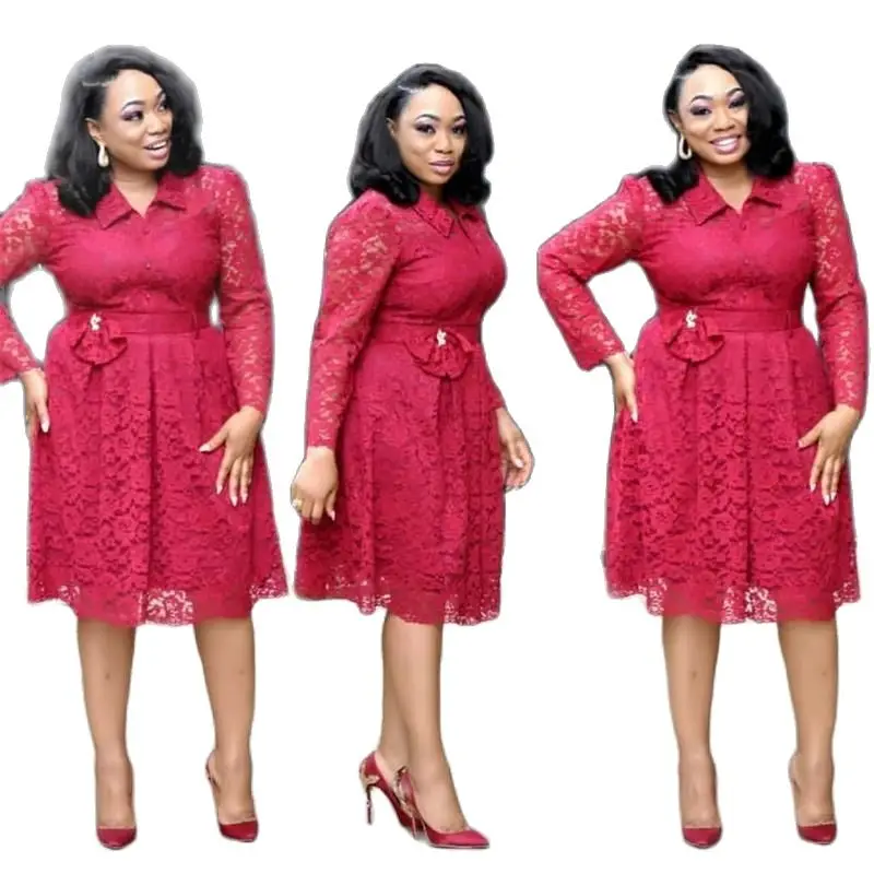 Кружевное платье Лидер продаж! 2021 ТРАПЕЦИЕВИДНОЕ женское Вечерние длиной выше