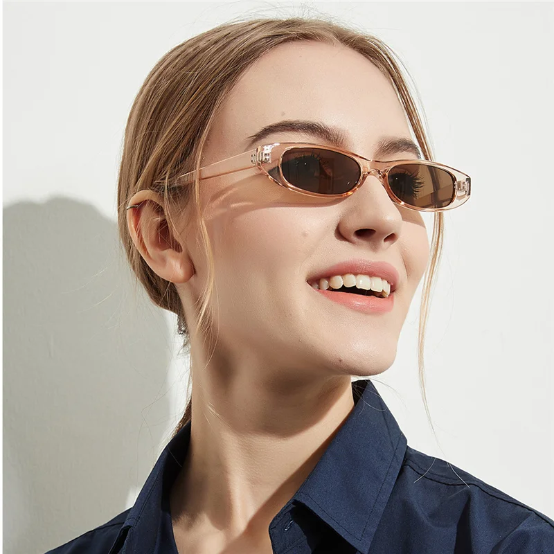 

Fashion Oval Sunglasses Frame Women Trending Brand Designer Sunglasses Smart Glasses Female