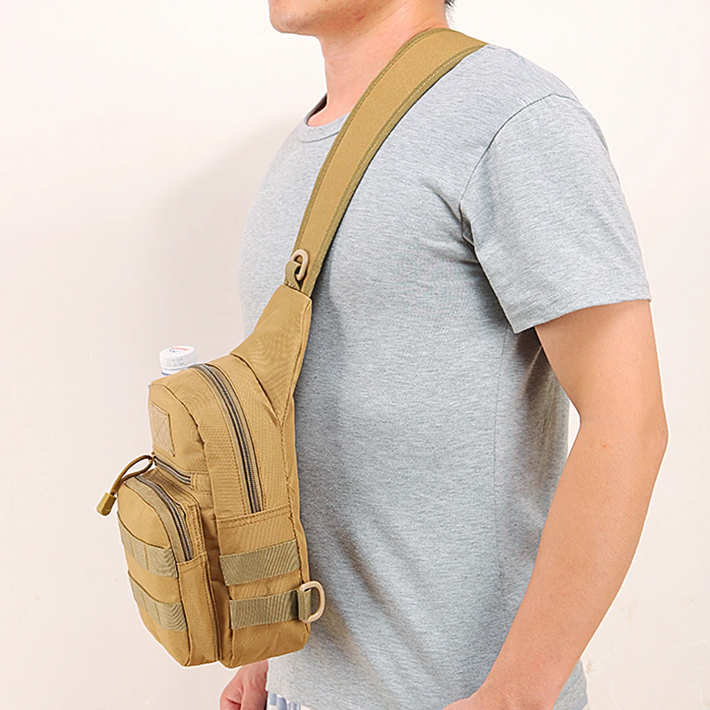 Удобная сумка на плечо Molle для мужчин и женщин, маленькая сумка-мессенджер для кемпинга и охоты