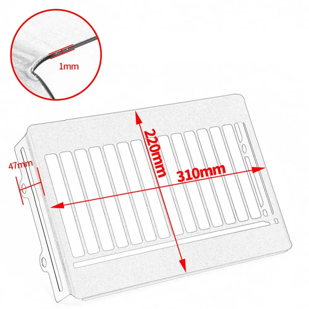 

2019 CMX 500 Motorcycle Radiator Grille Cover Engine Steel Guard Protector for Honda REBEL CMX500 CMX300 CMX 300 2017 2018 2020