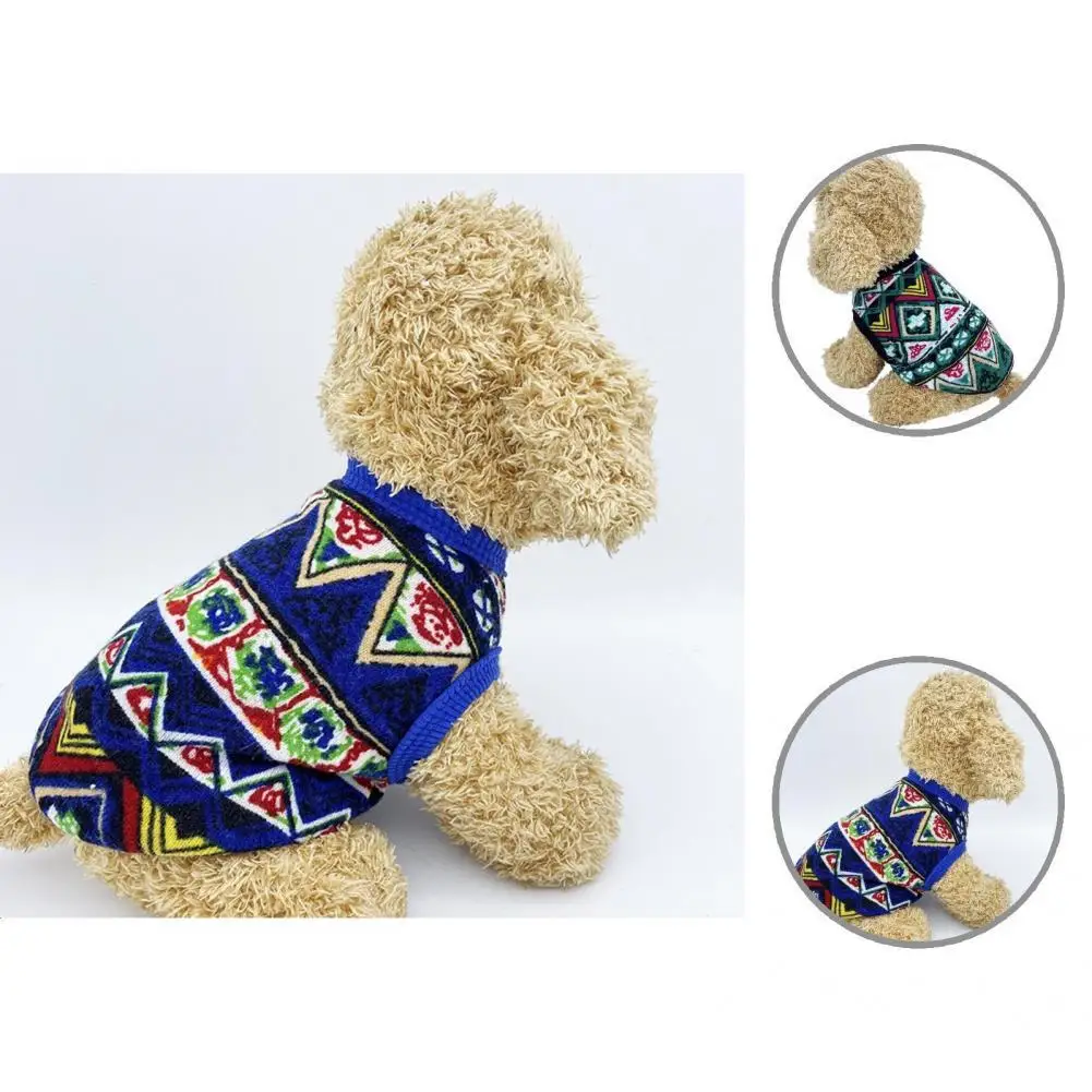 

Warm Dog Clothes for Small Medium Dogs Knitted Cat Sweater Pet Clothing for Chihuahua Bulldogs Puppy Costume Coat Winter 2021Hot