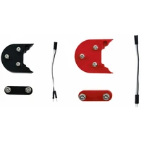 2 set upgrade electric scooter 10inch tire wheel mudguard spacer for xiaomi m365 pro pro2 scooter red black