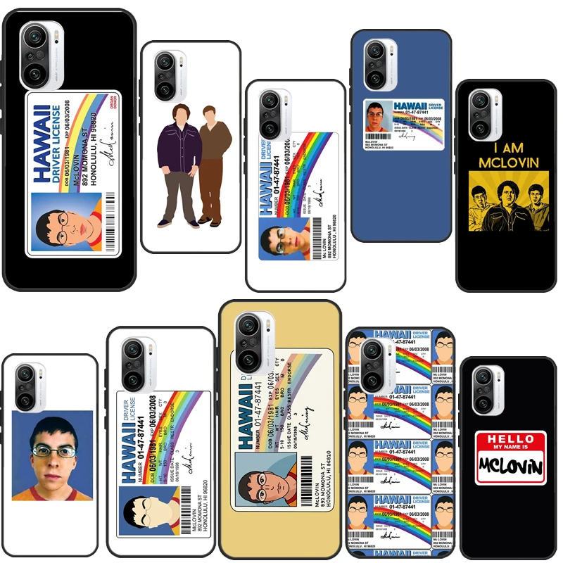 Суперплохой чехол Mclovin для телефона POCO F3 M3 X3 Pro Обложка Xiaomi Mi 11 Note 10 Lite 11T 10T |