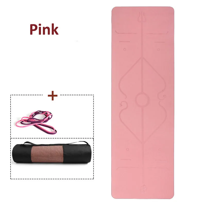 2020 коврик для фитнеса и йоги с сумкой нескользящий наколенник Esterilla Yoga Antidesliz