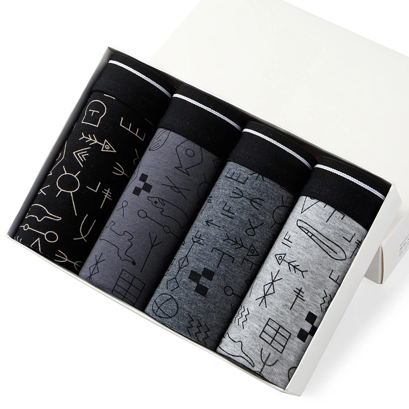 Men's Underwear Shorts Oversized Underwear  Men's Cotton Loose Boxers Oversized Fat Pants