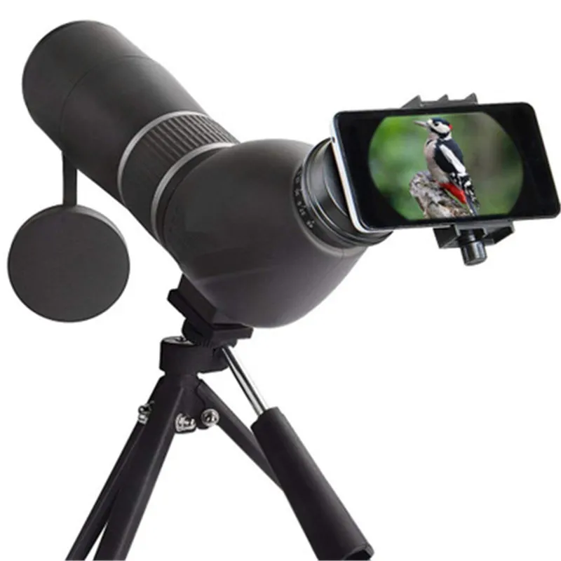 Зрительная труба телескоп с зумом 15-45*60 целевое зеркальное HD-Монокуляр для